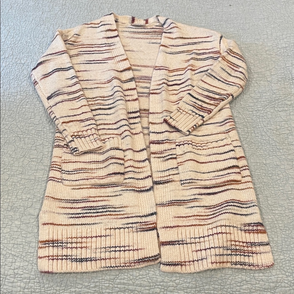 LOFT Multicolor Striped Women's Cardigan